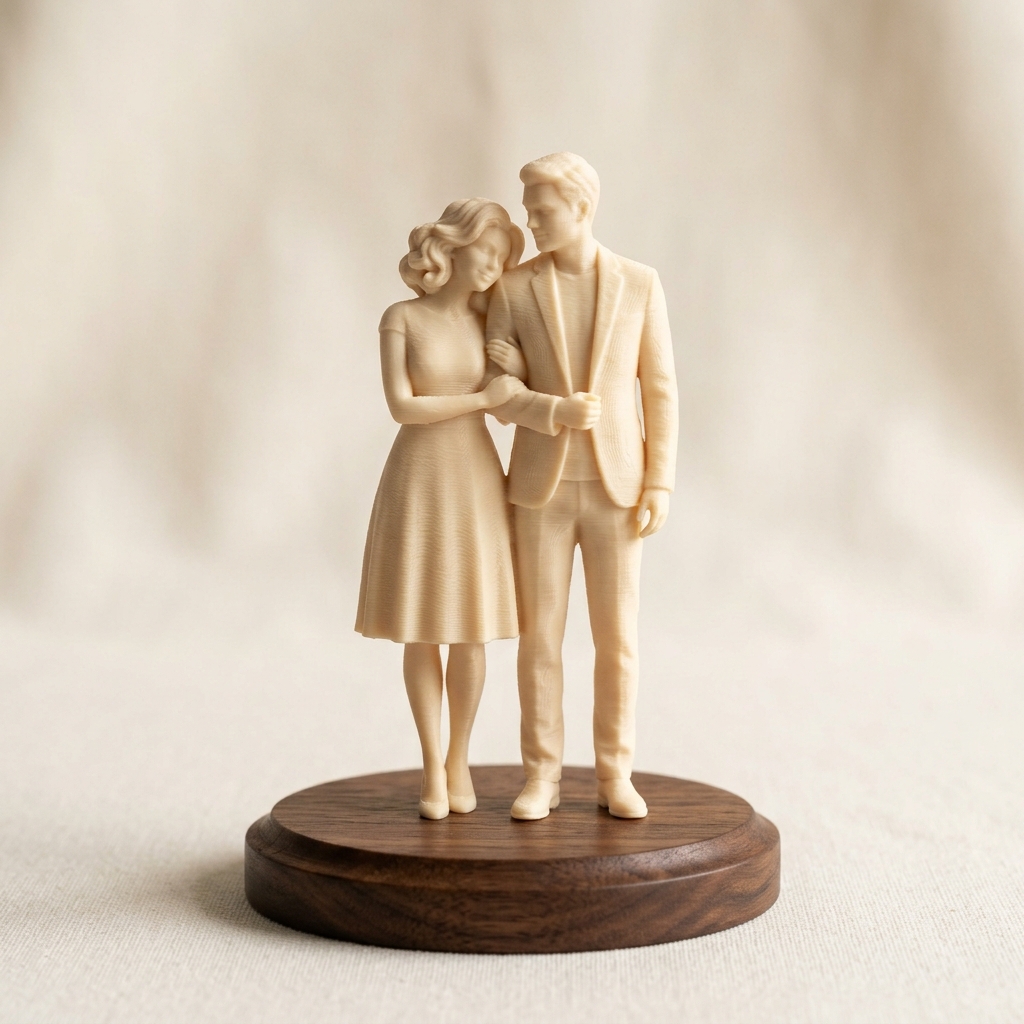 Custom Couple Portrait Silhouette