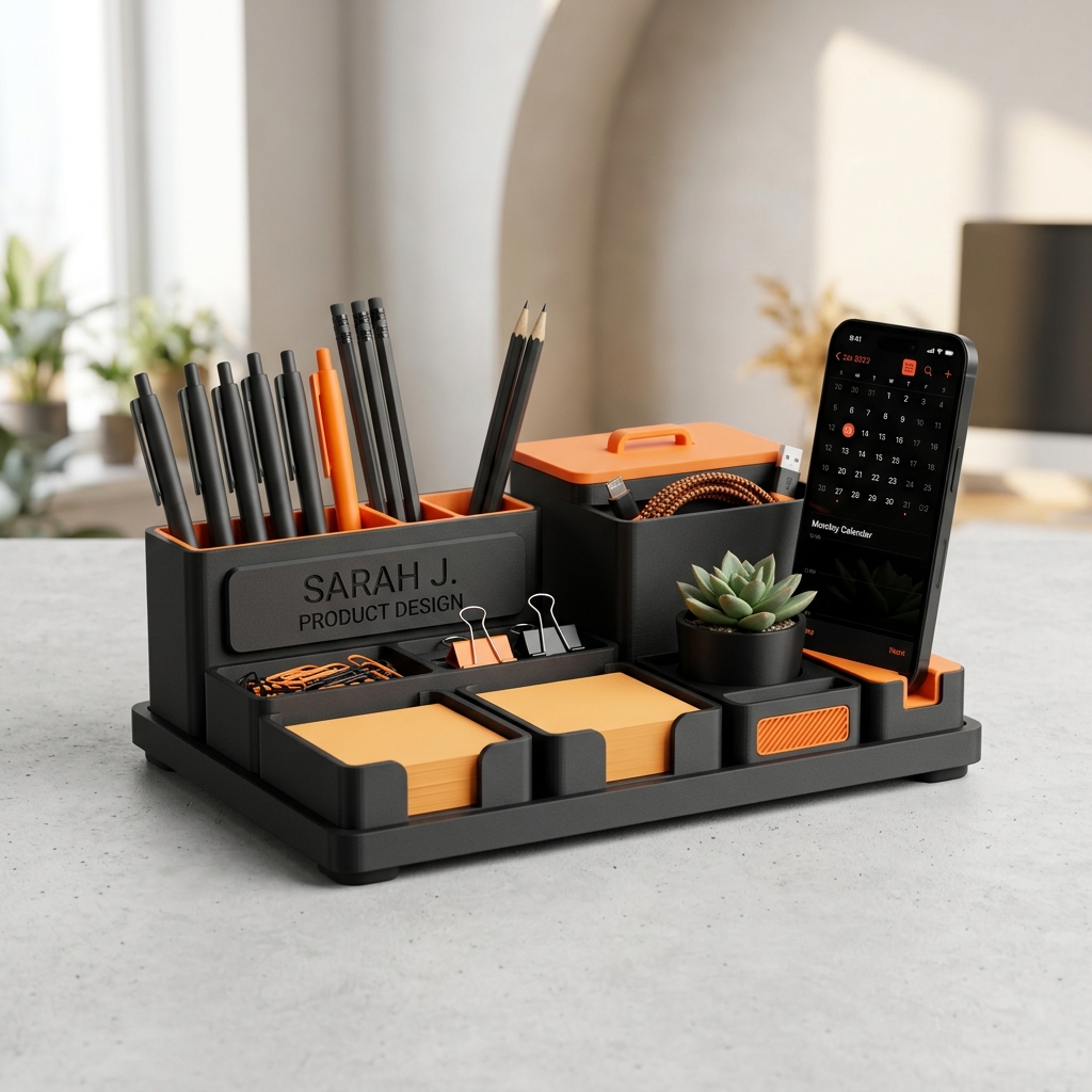 Modular Desk Organizer & Cable Dock