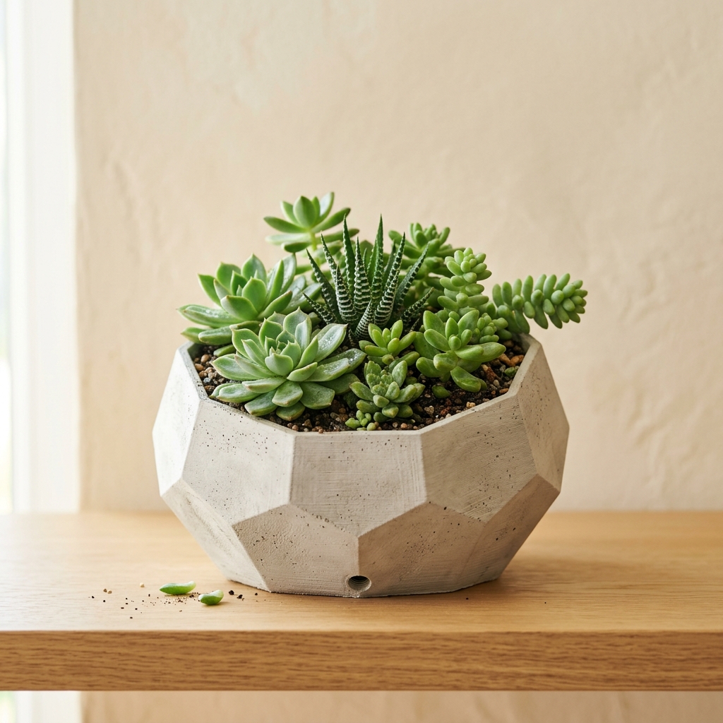 Hexagonal Modular Planter with Drainage